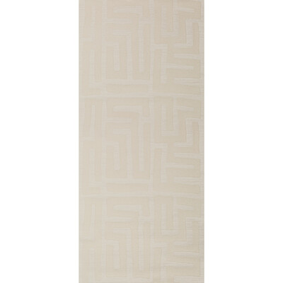 Kravet Couture W3567.101.0 Kuba Cloth Wallcovering Fabric in White , White , Plaster