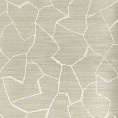 Kravet Couture W3573.11.0 Kravet Couture W-bark Cloth-cloud Wallcovering in Grey/White
