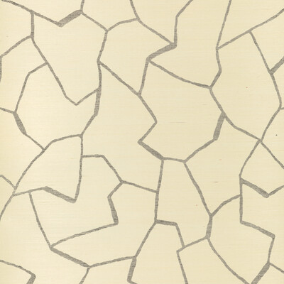 Kravet Couture W3573.111.0 Kravet Couture W-bark Cloth-stone Wallcovering in Ivory/Taupe