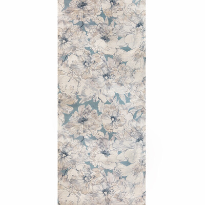 Kravet Couture W3577.35.0 W-ayrlies Wallcovering in Soft Blue/Metallic/Teal/Beige