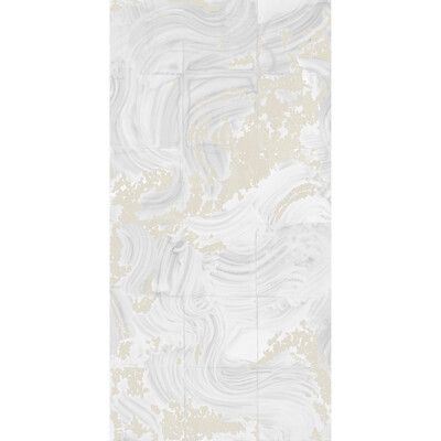 Kravet Couture W3581.16.0 Rearrangements Wallcovering Fabric in Ivory , Beige , Neutral