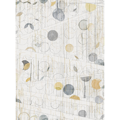 Kravet Couture W3582.1611.0 First Draft Wallcovering Fabric in Ivory , Grey , Ironore