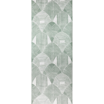 Kravet Design W3607.3.0 Kravet Design Wallcovering Fabric in White , Green , W3607-3
