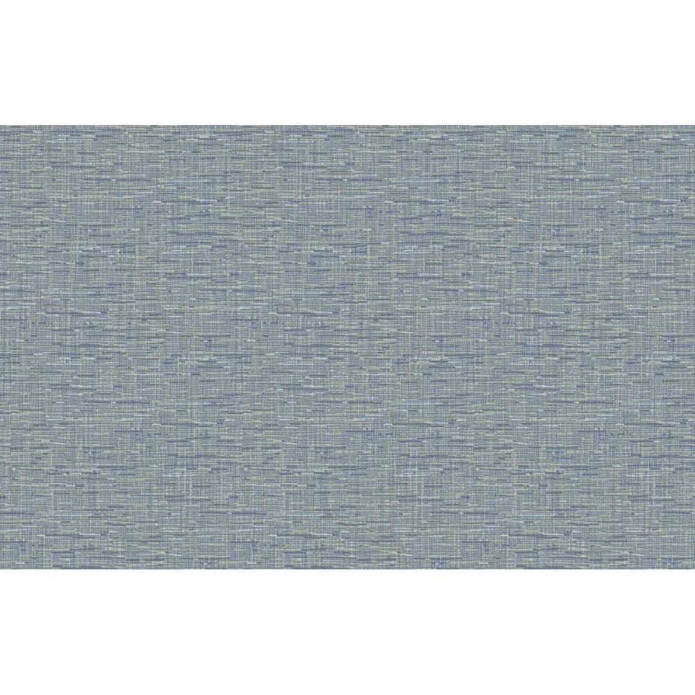 Kravet Couture W3627.5.0 Tweed Wallcovering in Blue