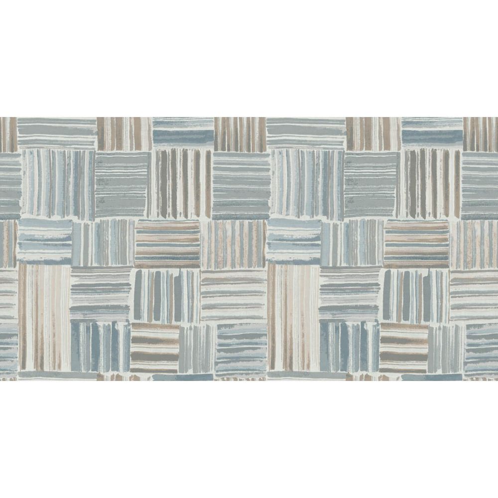 Kravet Couture W3630.52.0 Palenque Wallcovering in Slate/Blue