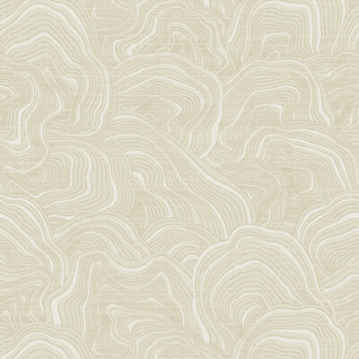 Kravet W3719.116.0 Kravet Design Wallcovering in Beige/White/Ivory
