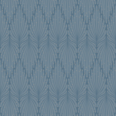 Kravet Design W3797.5.0  Wallcovering in Blue/Grey