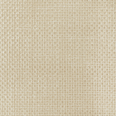 Kravet Couture W3832.411.0 Metallic Weave Wallcovering in Gilver/Silver/Gold