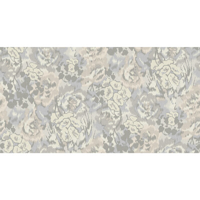 Kravet Couture W3849.11.0 Flower Pot Wp Wallcovering in Grey