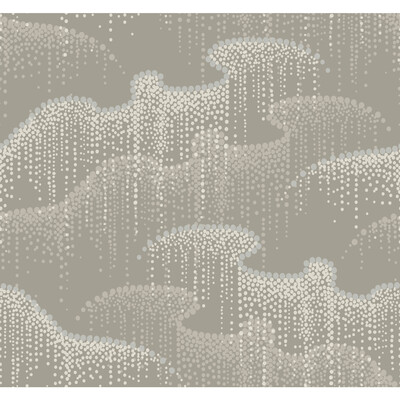 Kravet Design W3881.11.0 Kravet Design Wallcovering in Grey/Silver/White