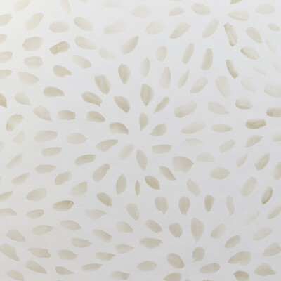Kravet Couture W3885.16.0 Petal Blossom Wp Wallcovering in Linen/Beige/White