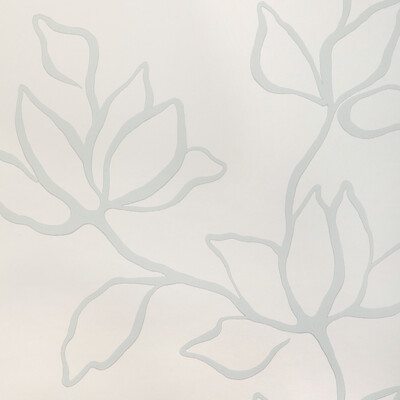 Kravet Couture W3886.1101.0 Floral Sketch Wp Wallcovering in Mist/Light Grey/White/Grey