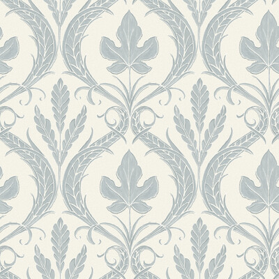 Kravet Design W3896.115.0 Kravet Design Wallcovering in Light Blue/White