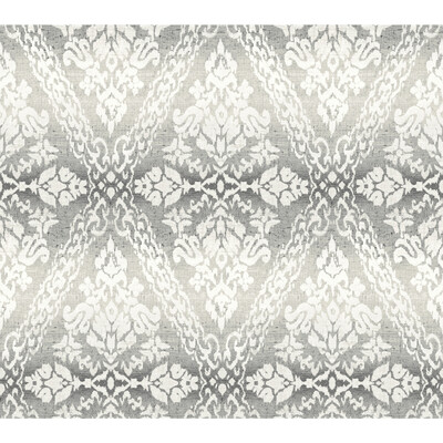Kravet Design W3897.1121.0 Kravet Design Wallcovering in Black/Grey/White