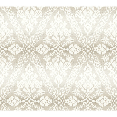 Kravet Design W3897.6116.0 Kravet Design Wallcovering in Brown/Beige/White