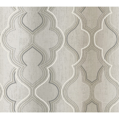 Kravet Design W3898.1130.0 Kravet Design Wallcovering in Beige/Grey/White