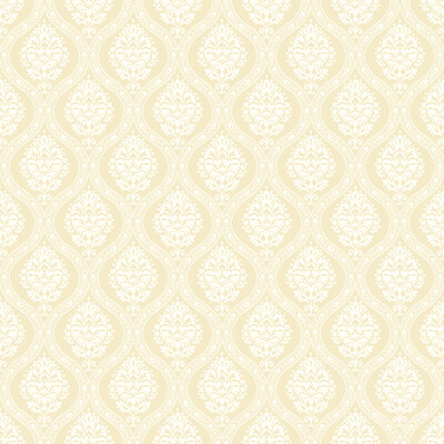 Kravet Design W3900.14.0 Kravet Design Wallcovering in Yellow/White