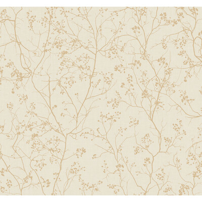 Kravet Design W3905.1.0 Kravet Design Wallcovering in Ivory/Gold