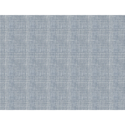 Kravet Design W3918.5.0 Kravet Design Wallcovering in Blue/White