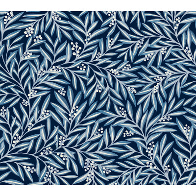 Kravet Design W3926.51.0 W3926 Wallcovering in Blue/White