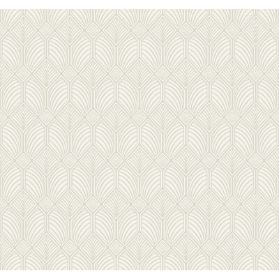 Kravet Design W3931.1116.0 W3931 Wallcovering in Taupe/White