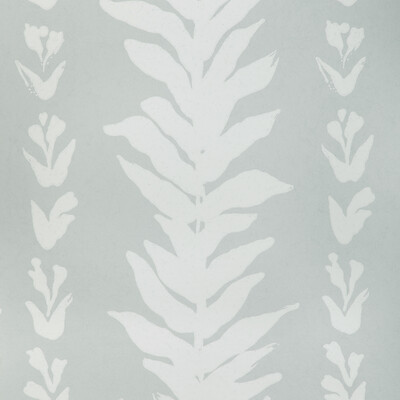 Kravet Couture W3937.52.0 Climbing Leaves Wp Wallcovering in Haze/Slate/Grey