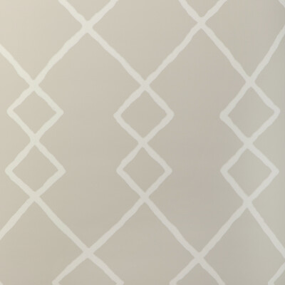 Kravet Couture W3940.16.0 Geo Graphica Wp Wallcovering in Linen/Beige/White
