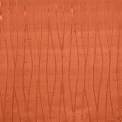 Groundworks WAVES.COPPER.0 Waves Upholstery Fabric in Copper/Orange
