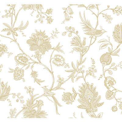 Winfield Thybony WTK20505.WT.0 Maloney Wallcovering in Wheat/Gold/White