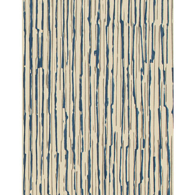Winfield Thybony WTN1019.WT.0 Wave Wallcovering in Ink Blue/Blue/Dark Blue