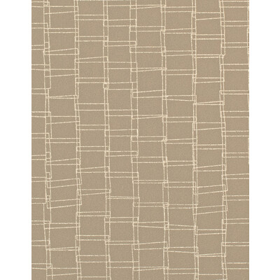 Winfield Thybony WTN1085.WT.0 Looped Wallcovering in Tapioca/Brown