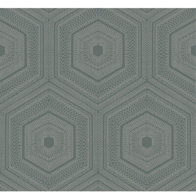 Winfield Thybony WTP4038.WT.0 Concentric Groove Wallcovering in Ledge