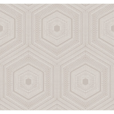 Winfield Thybony WTP4042.WT.0 Concentric Groove Wallcovering in Buff
