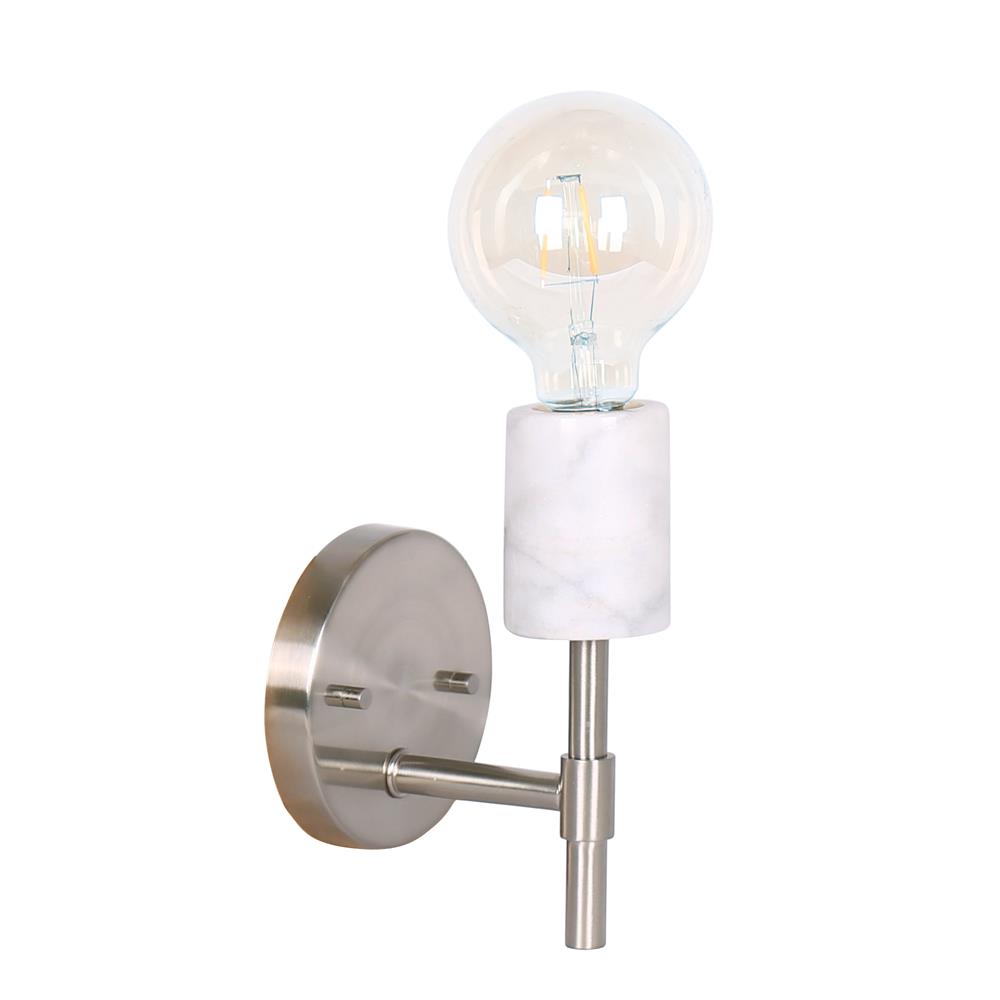 Signature M&M by L2 Lighting 2119-89 Marbella Wall Sconce in Brushed Nickel