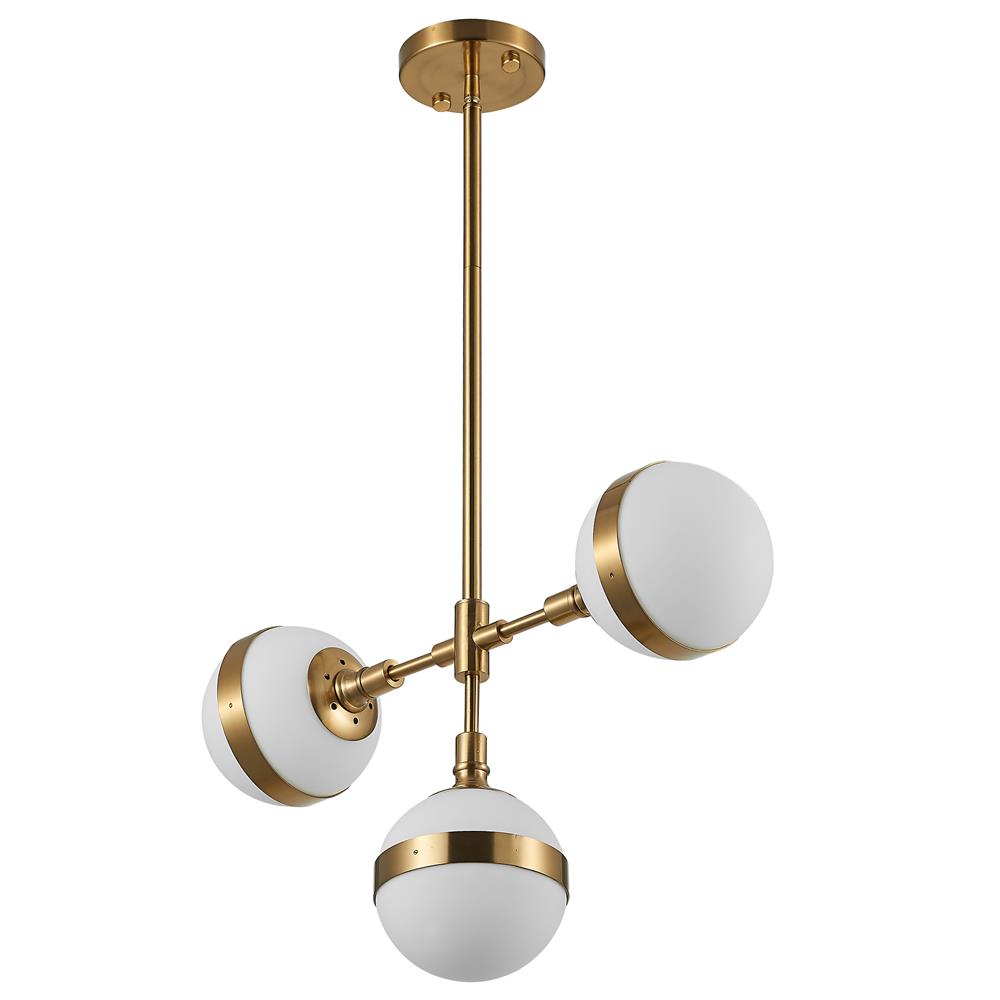 Signature M&M by L2 Lighting 2423-33 Saturn Fixture in Industrial Gold 