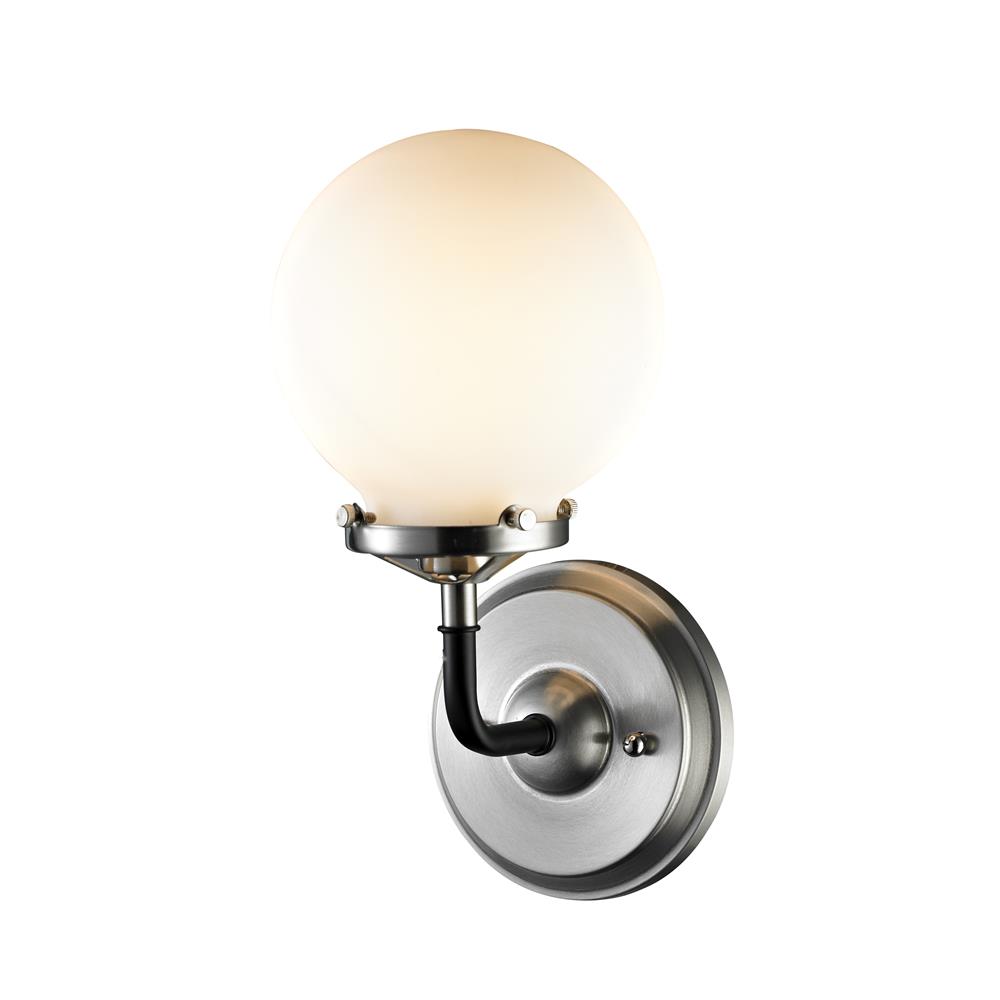 Signature M&M by L2 Lighting 3519-89 Paris wall lamp - brushed nickel in Brsuhed Nickel