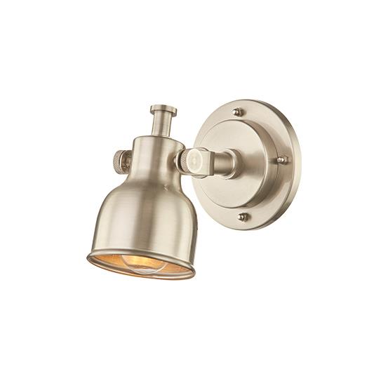 L2 Lighting 4849-89 Single wall sconce 	 in Brushed Steel