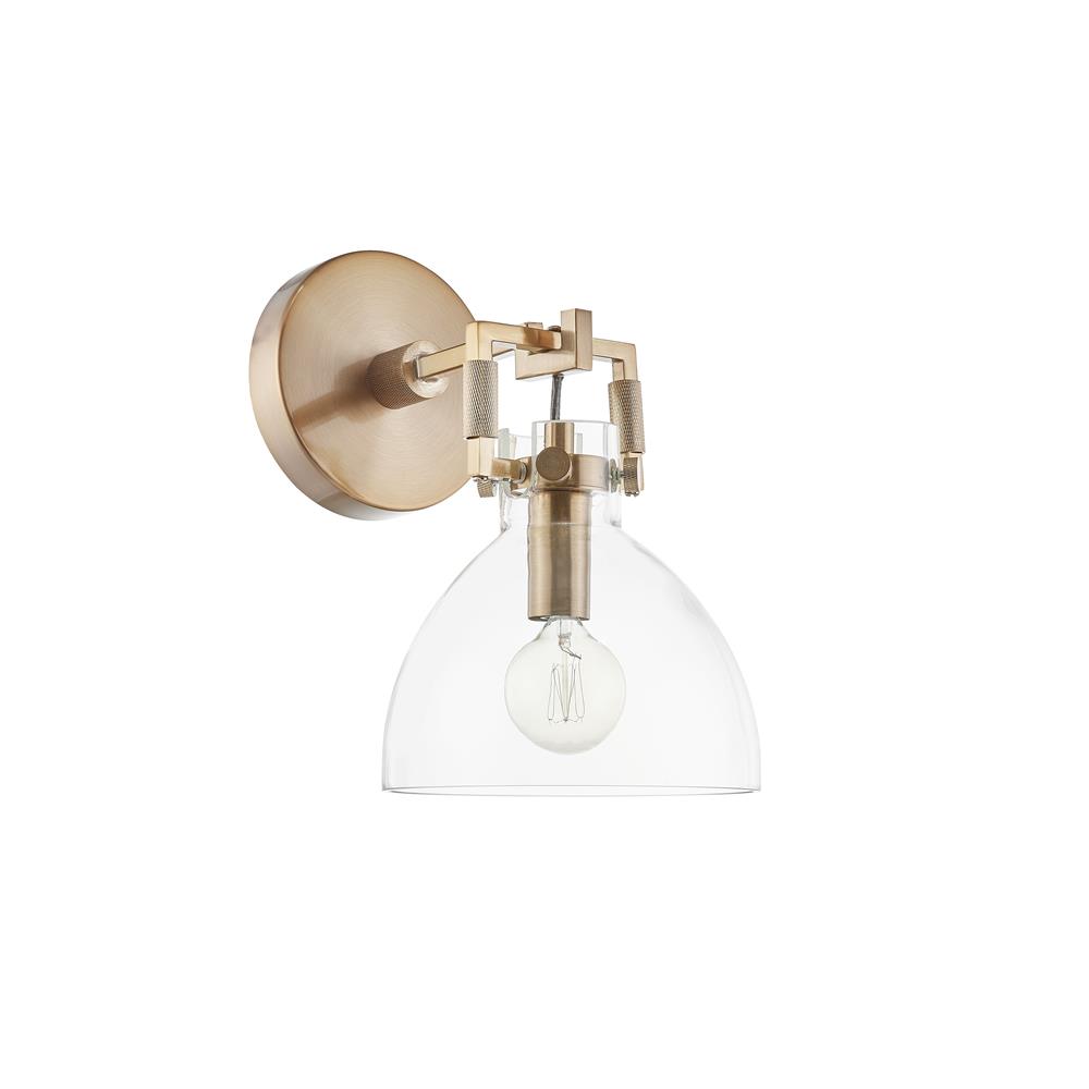 L2 Lighting 4859-33 Single wall sconce 	 in Industrial Gold