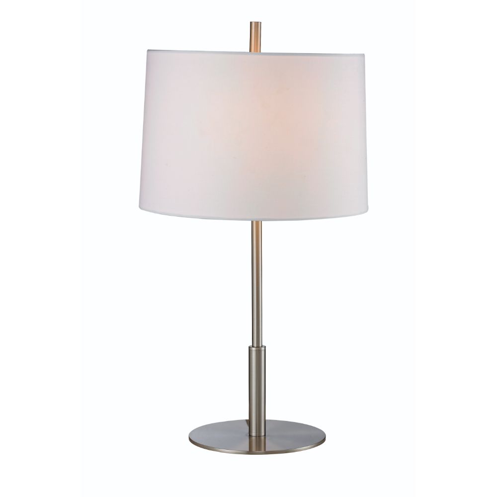 L2 Lighting LL1066 Lindsay Table Lamp in Brushed Steel
