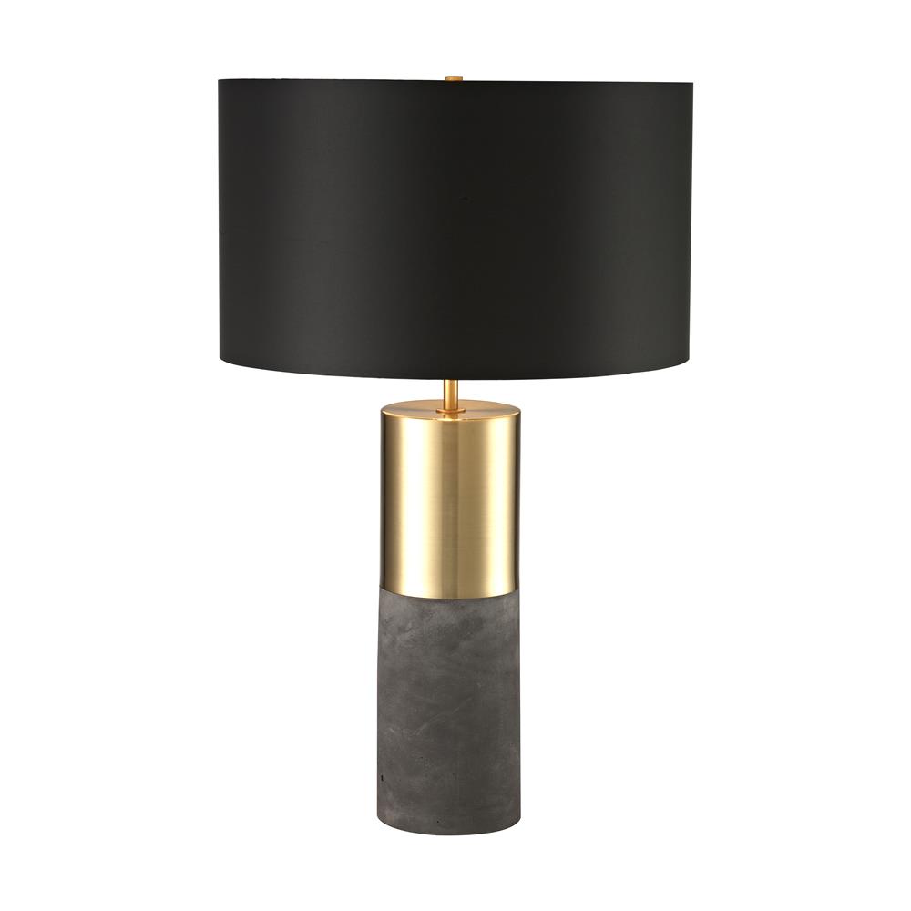 L2 Lighting LL1354 Zoey table lamp in Industrial Gold 