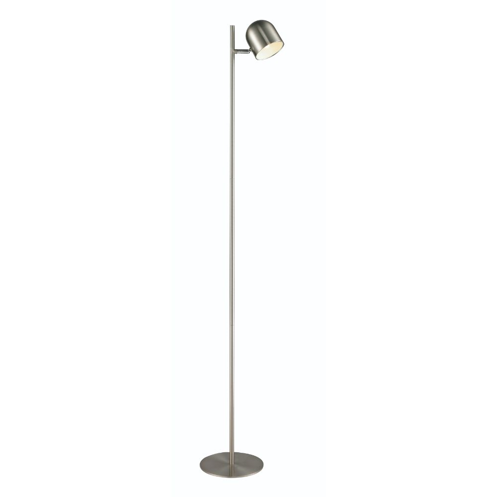 L2 Lighting LL1359 LED 1 light Floor lamp in Brushed Steel 