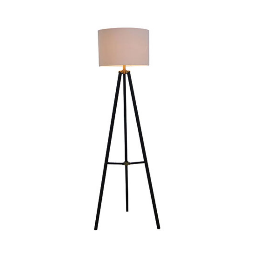 L2 Lighting LL1783 Floor Lamp / Lampe de Plancher in Black /Gold