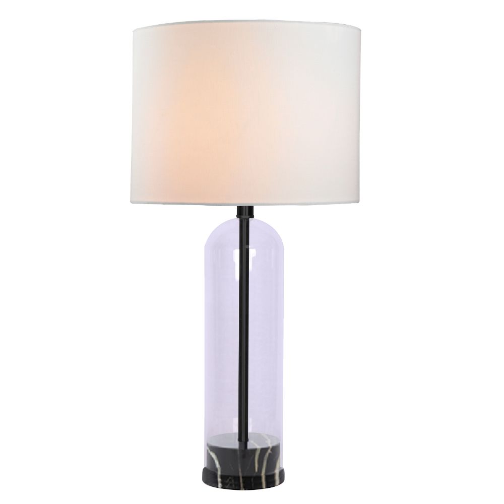 L2 Lighting LL1787 Table Lamp / Lampe de Table in Blk Marble/Black