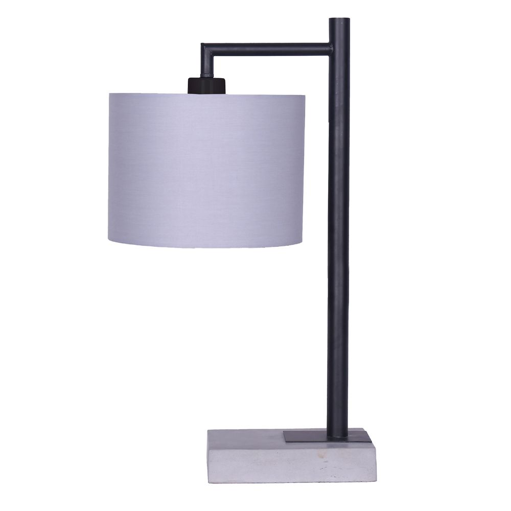 L2 Lighting LL1808 Table Lamp / Lampe de Table in Black/ Grey