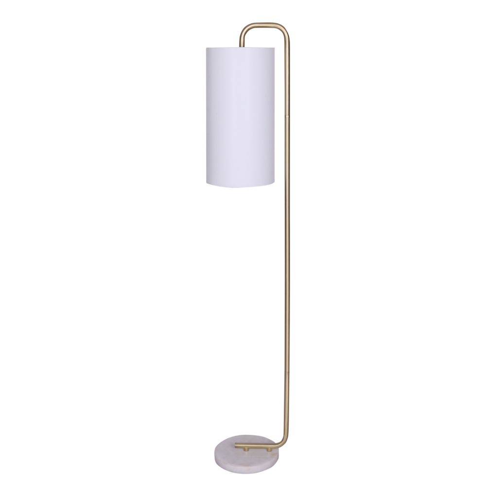 L2 Lighting LL1890 62"H Bailey Floor Lamp Ant.Gold