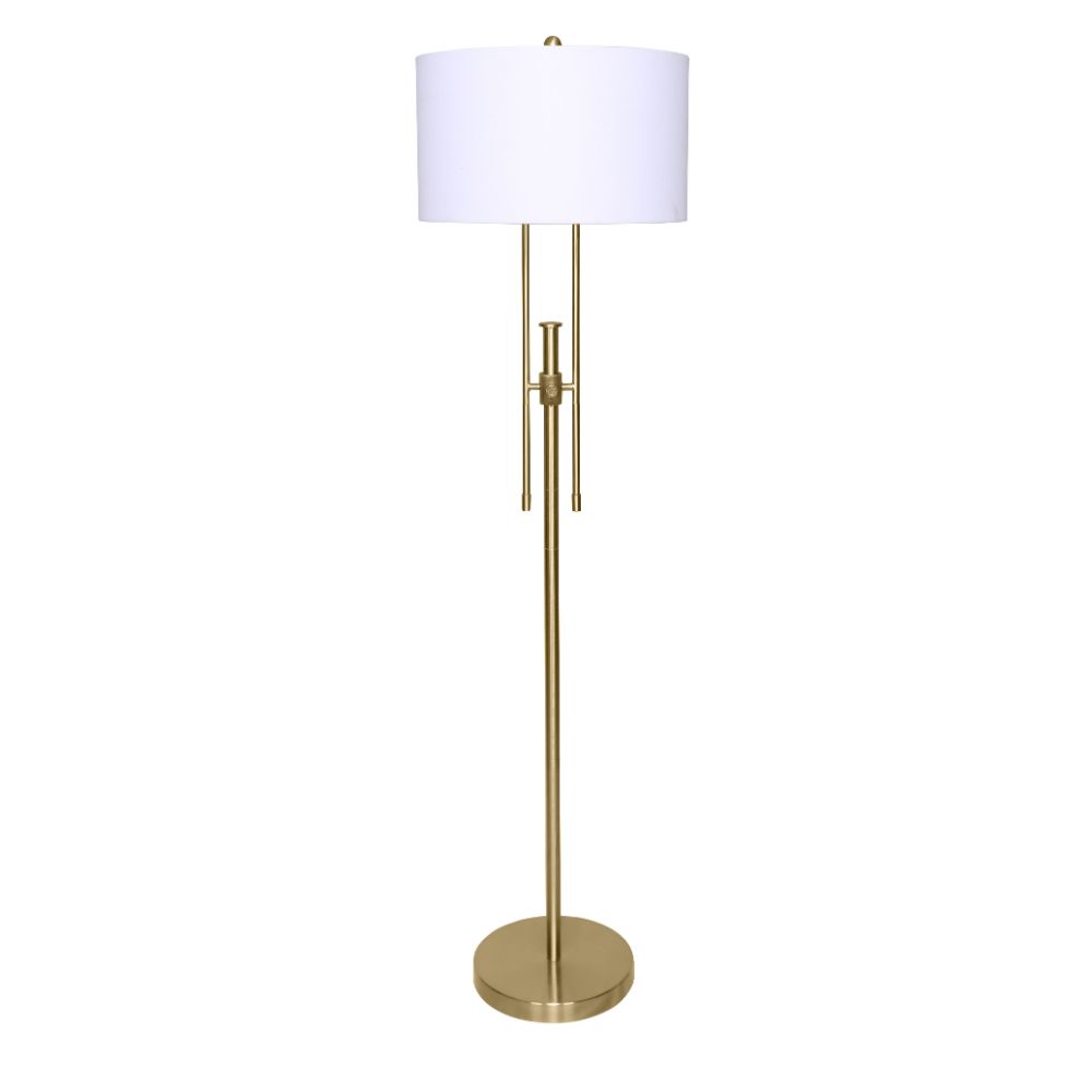 L2 Lighting LL1891-33 60"H Aspen Floor Lamp  Brushed Gold