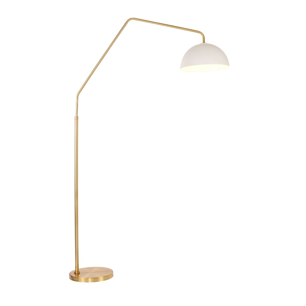 L2 Lighting LL1893-33 75.5"H Emerson Arc Lamp Brushed Gold