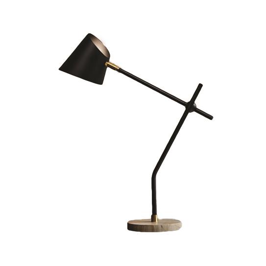 L2 Lighting SLL114 Table Lamp Black With USB Port        in Black