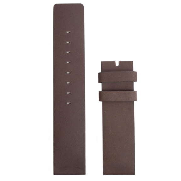 Leff Amsterdam LT72092 0 Brown leather strap for Tube watch D42