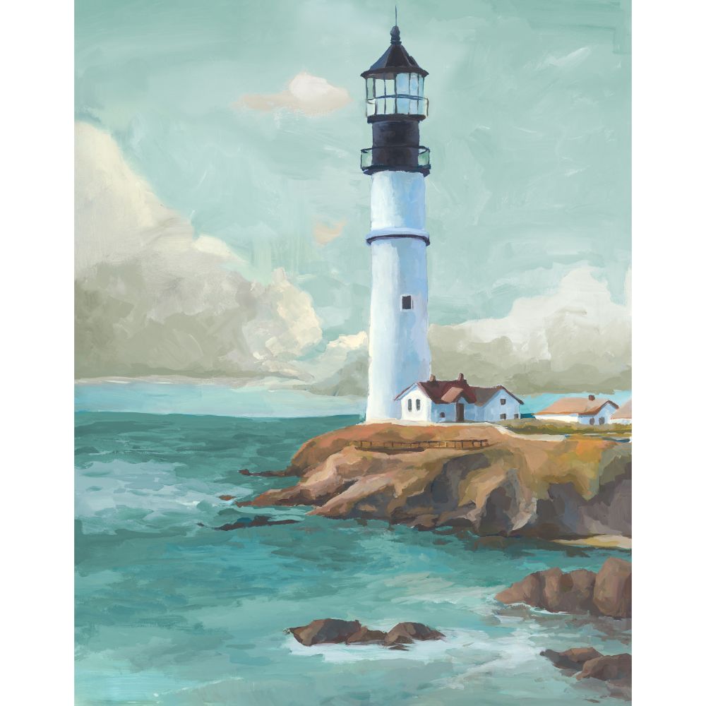 Aylan Home 52GCFC1041-EP-B 30 x 38 Lighthouse Gallery-wrapped giclee print on canvas 